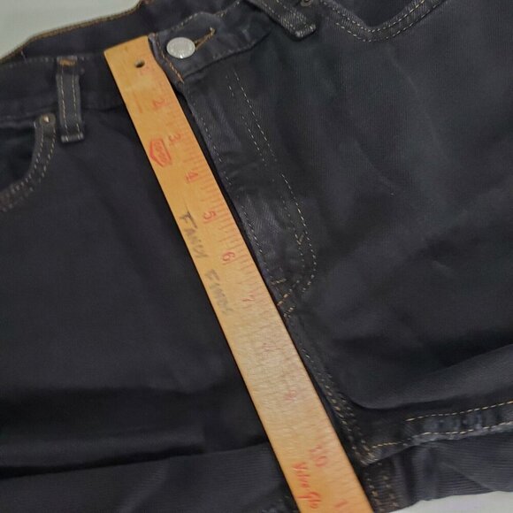 Levi's 515 Women Black Bootcut Jeans Size 12P Made In USA Western Ranch - Picture 11 of 14